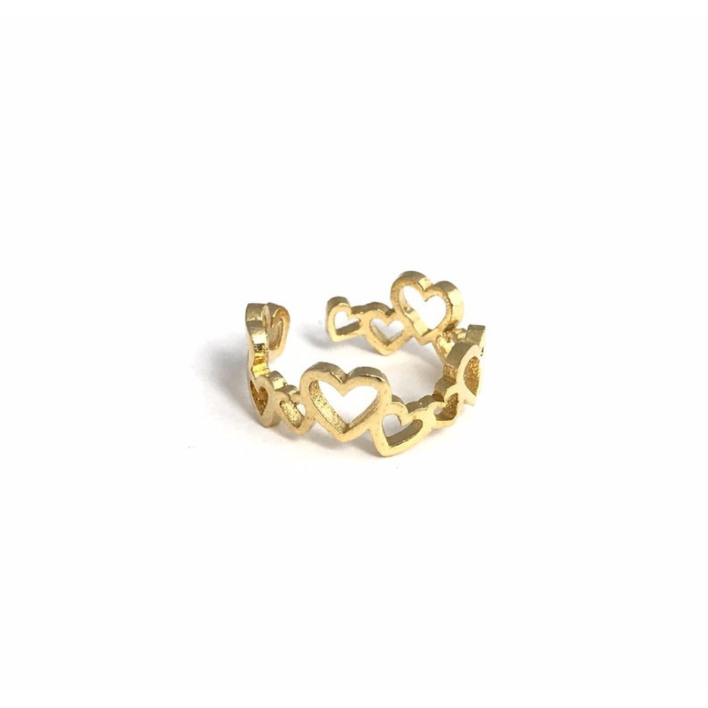 Golden Heart Ring - Standout Boutique