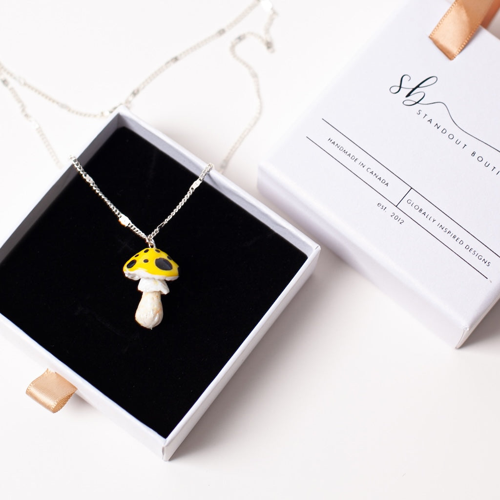 Sylvie Mushroom Necklace