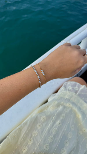 Crystal Tennis Bracelet