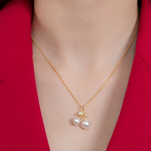 Cherry Pearl Necklace