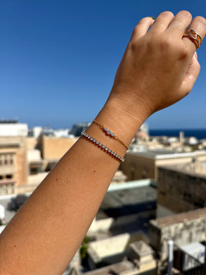 Crystal Tennis Bracelet