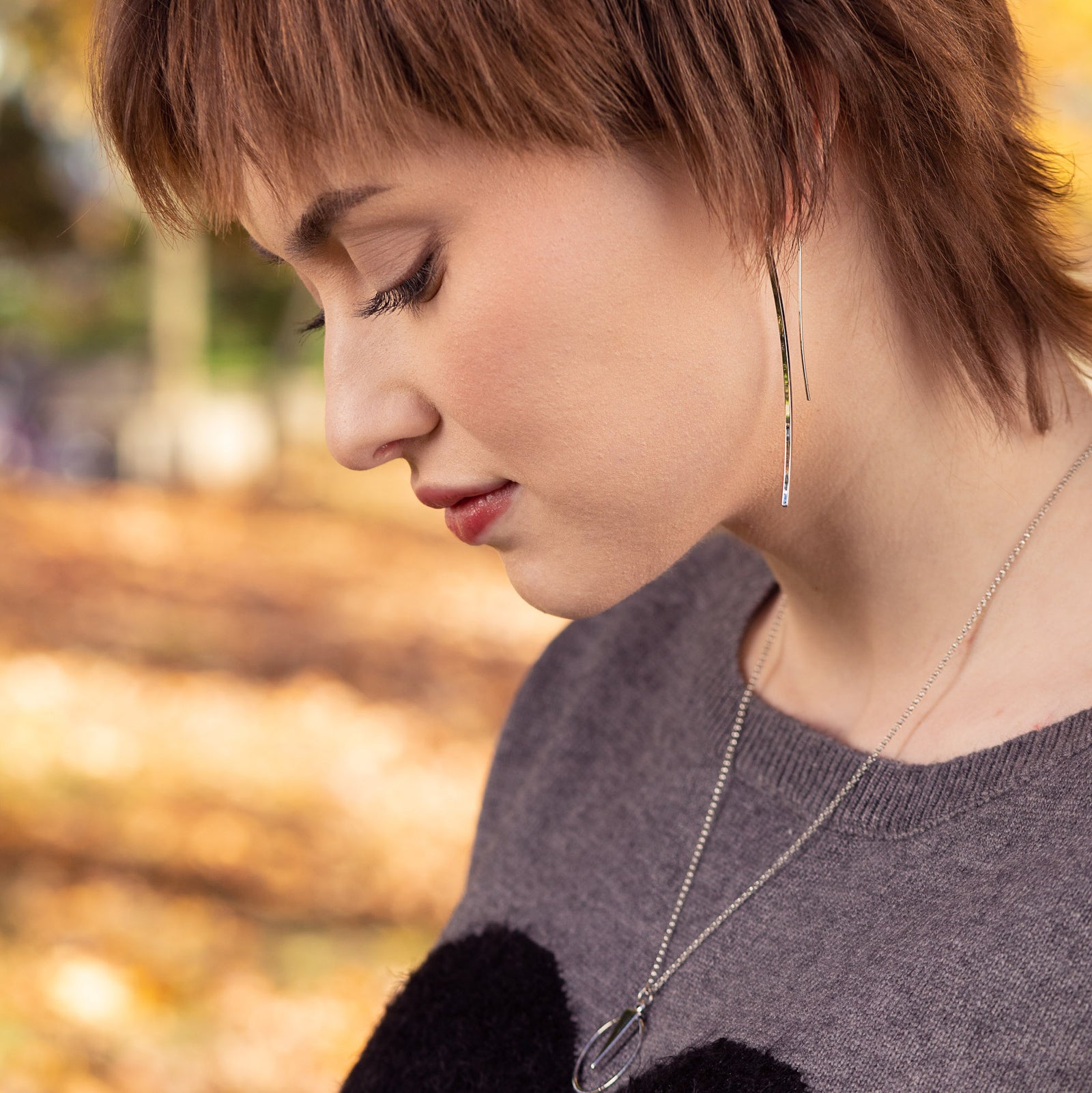 Alta Silver Statement Earrings - Standout Boutique