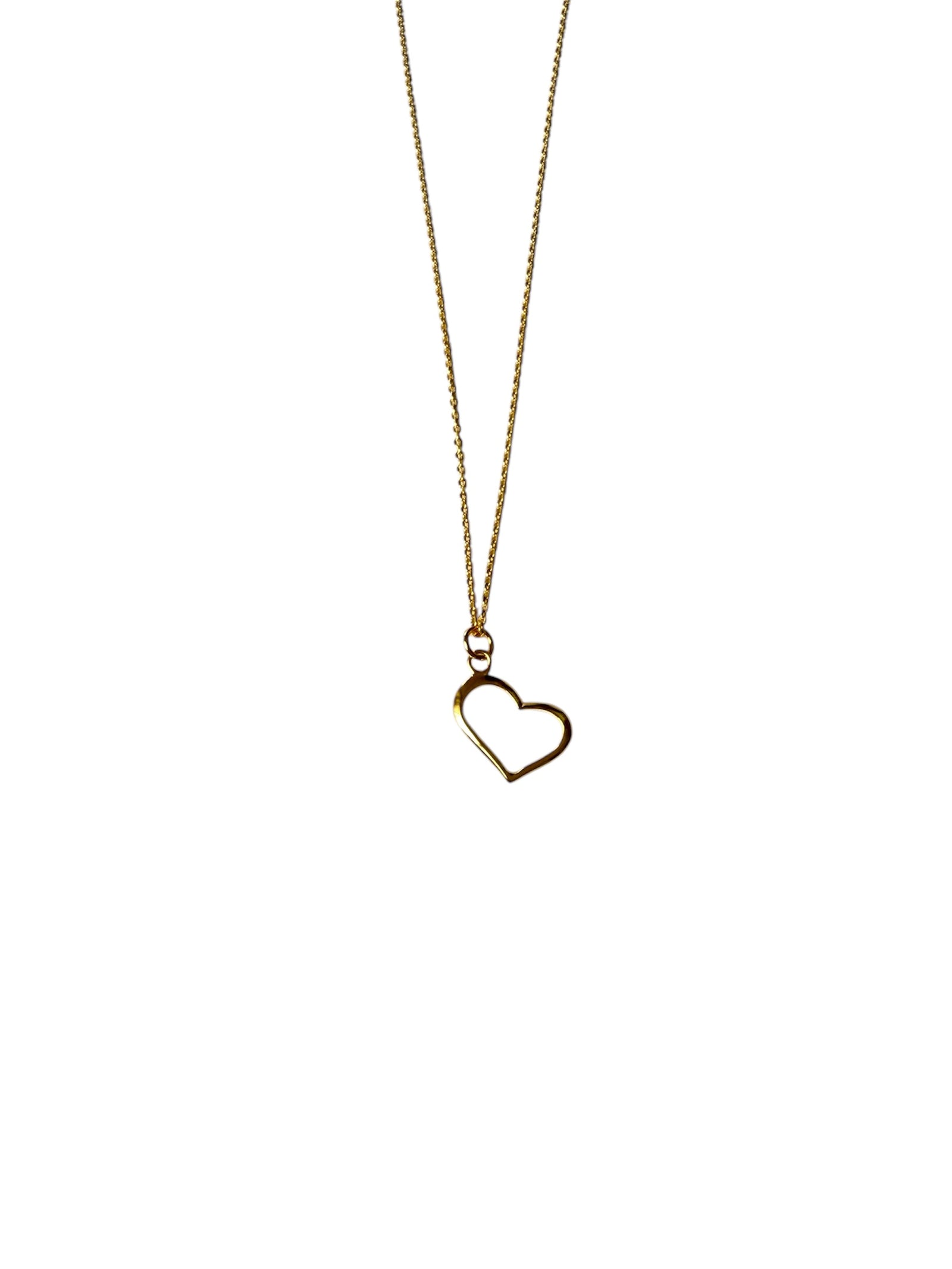 Open Heart Necklace