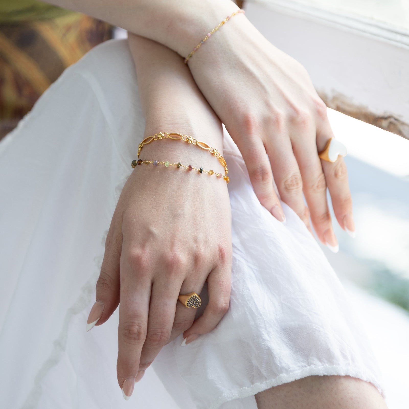 Marquise Link Bracelet