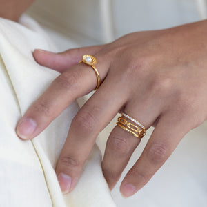 Pearl Shell Ring