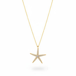 Starfish Charm Necklace