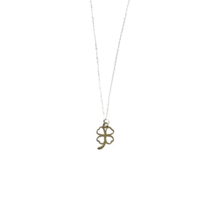 Sterling Silver Clover Necklace