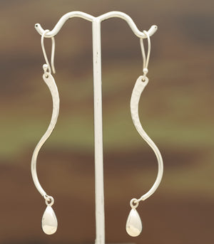 Cordelia Sterling Silver Drop Earrings