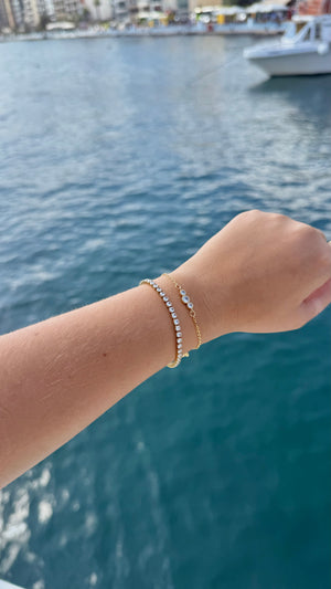 Crystal Tennis Bracelet