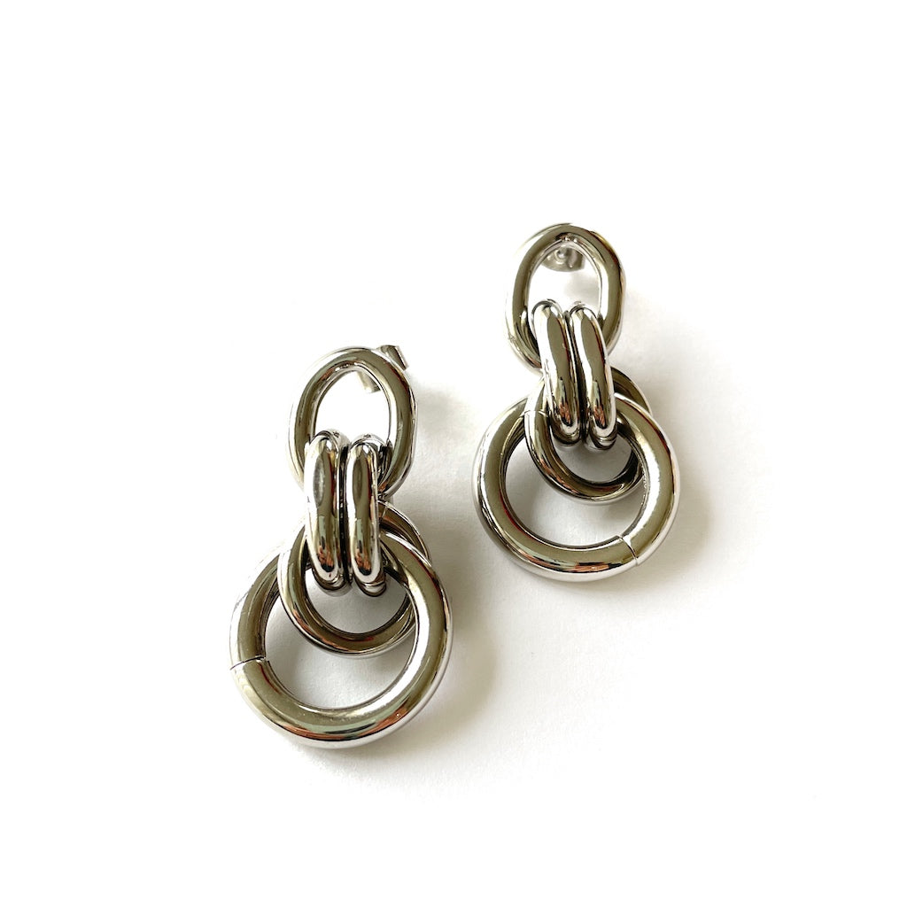 Cali Silver Earrings