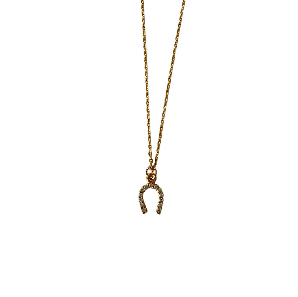 Lucky Charm Horseshoe Necklace