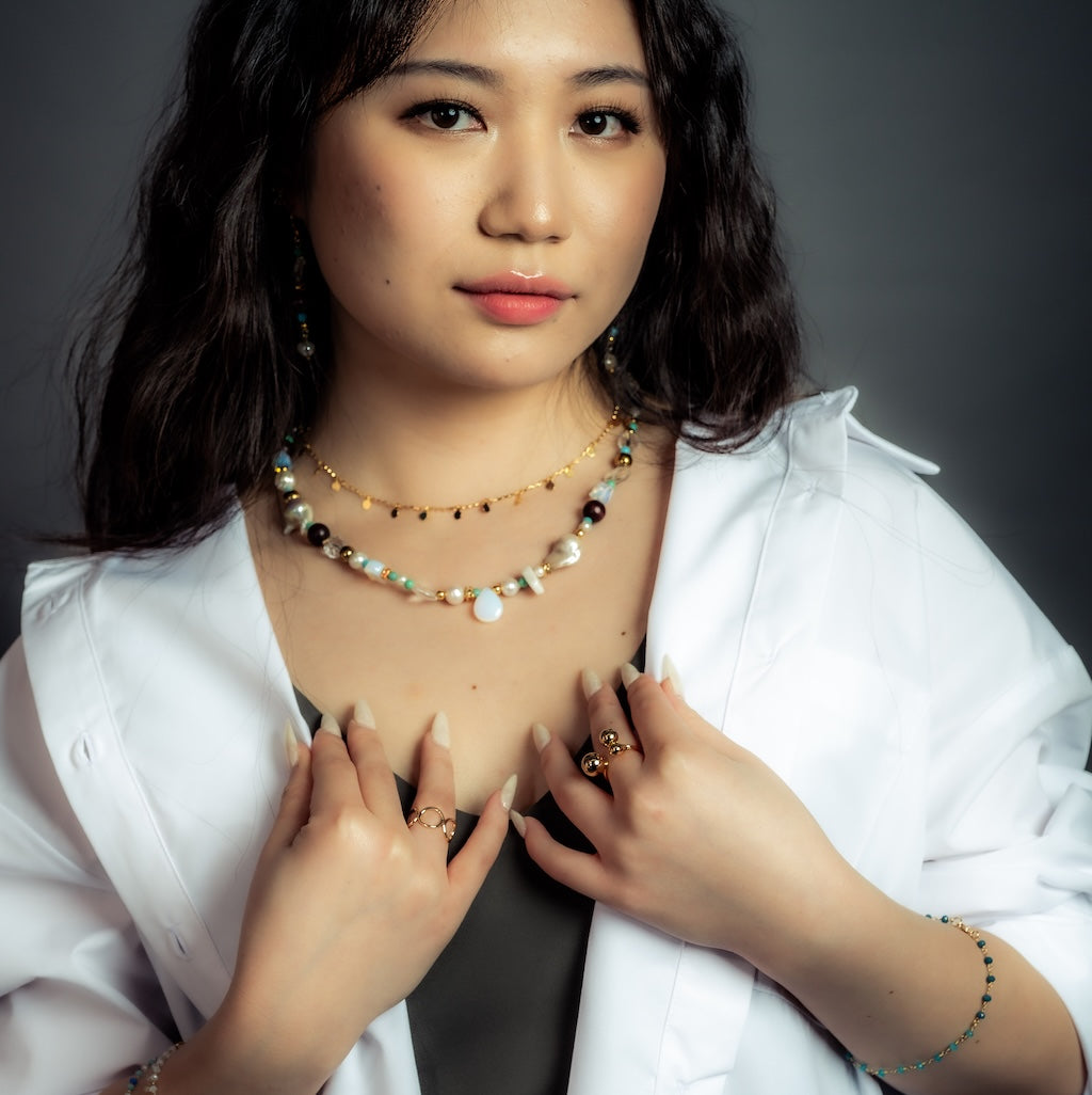 Naia Harmony Necklace & Earrings Set