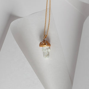 Whimsical Mushroom Necklace