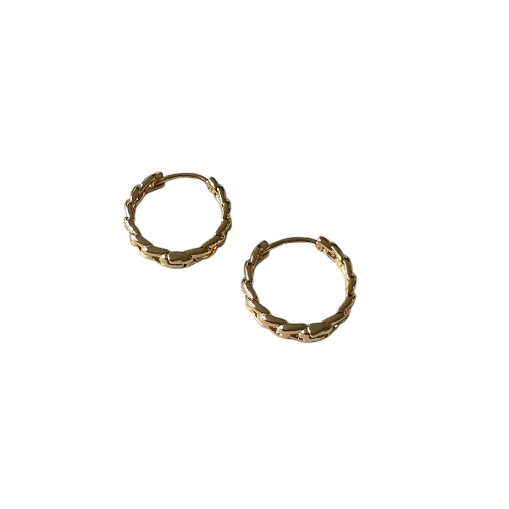 Rope Chain Hoops