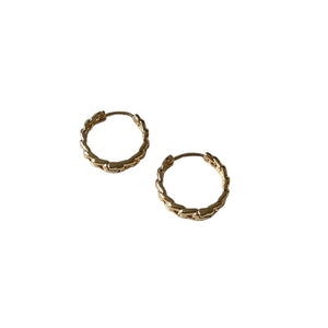 Rope Chain Hoops