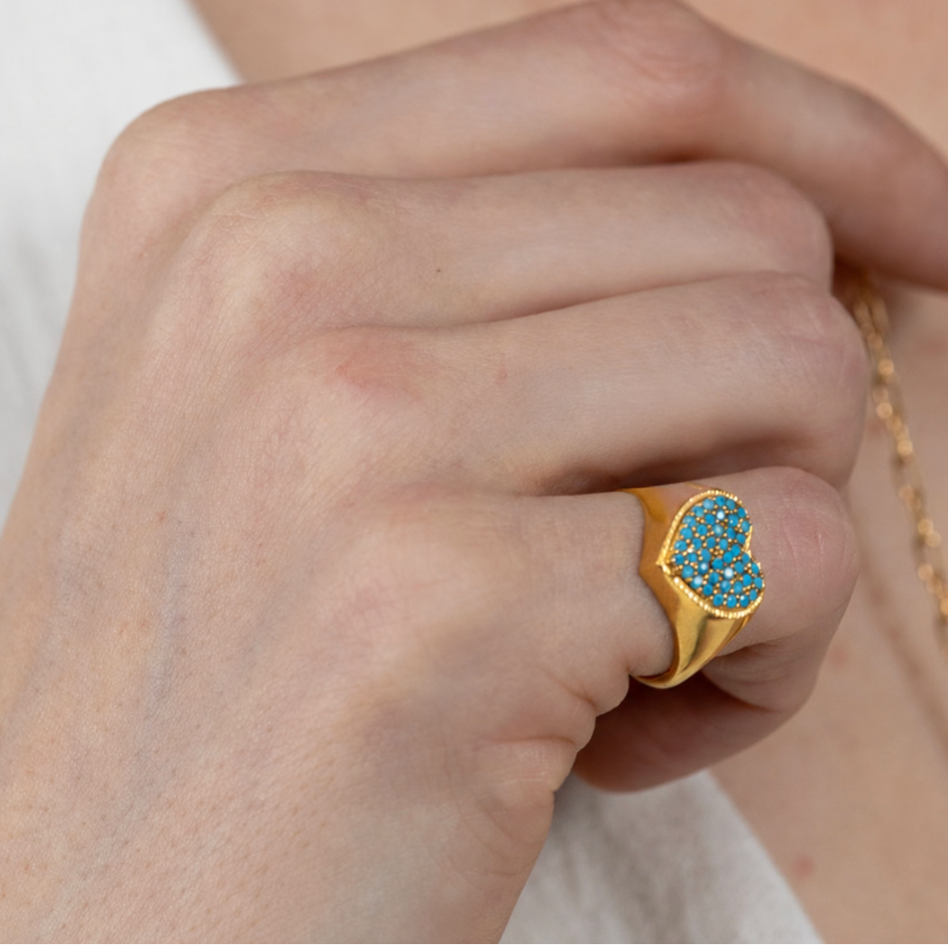 Coastal Heart Ring