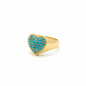 Coastal Heart Ring