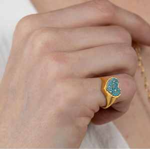 Coastal Heart Ring