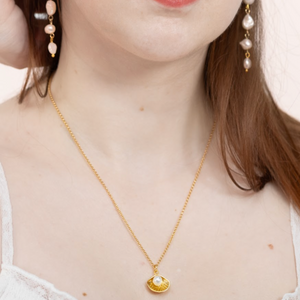 Alisha Pearl Shell Necklace