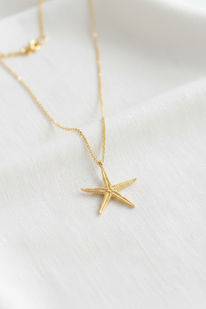 Starfish Charm Necklace