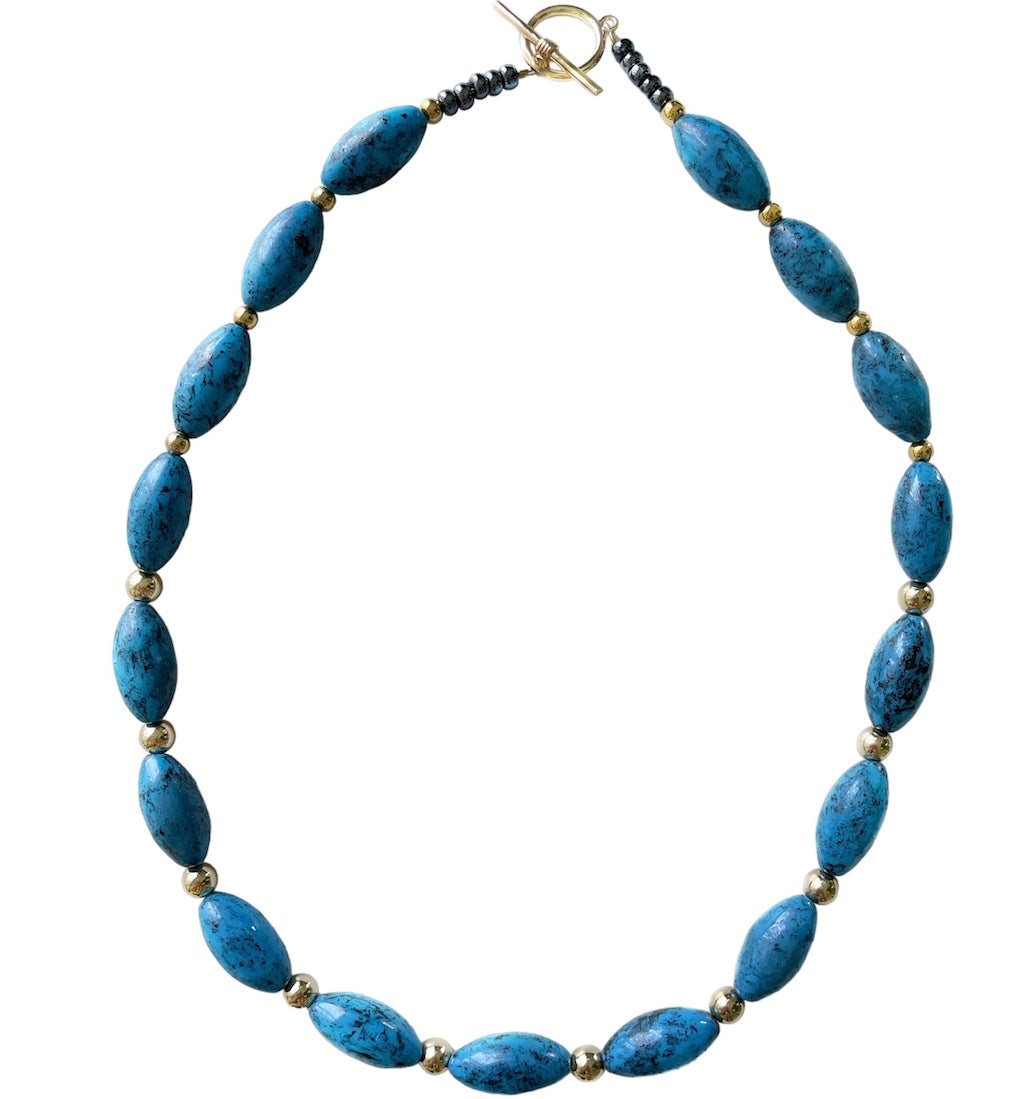 Blue Vintage Necklace