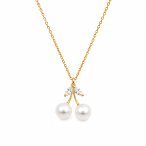 Cherry Pearl Necklace