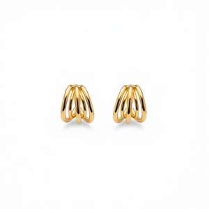 Kiara Triple Hooped Earings