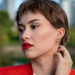 Desiree Hoop Earrings - Standout Boutique