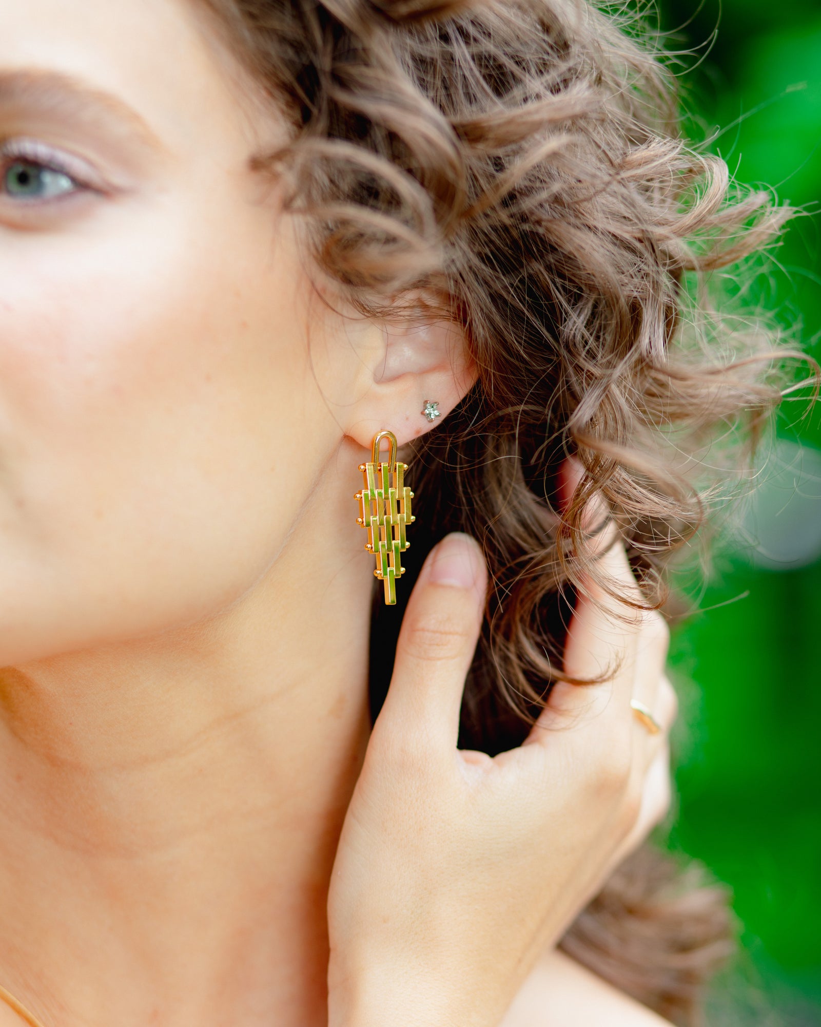 Emmeline Chain-Linked Earrings - Standout Boutique