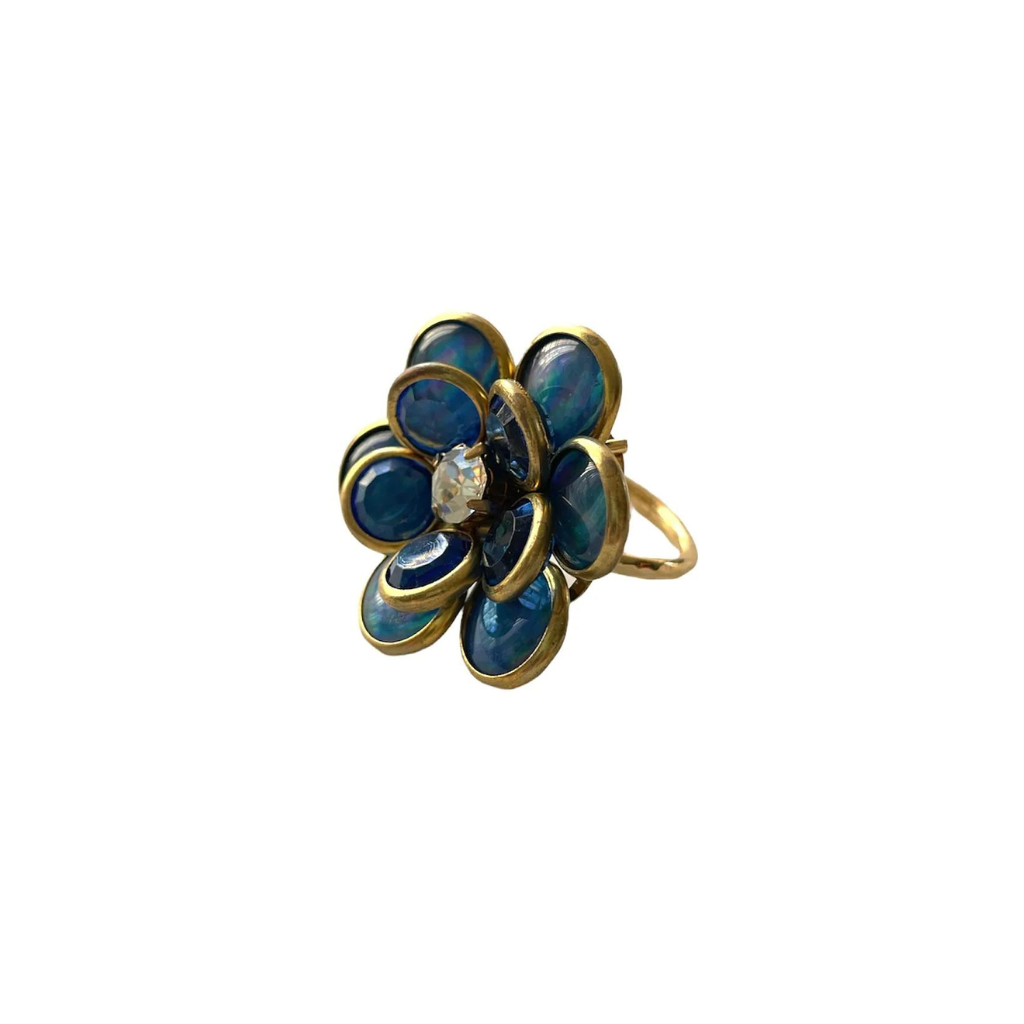Blue Lotus Ring
