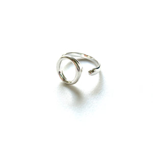 O Sterling Silver Ring