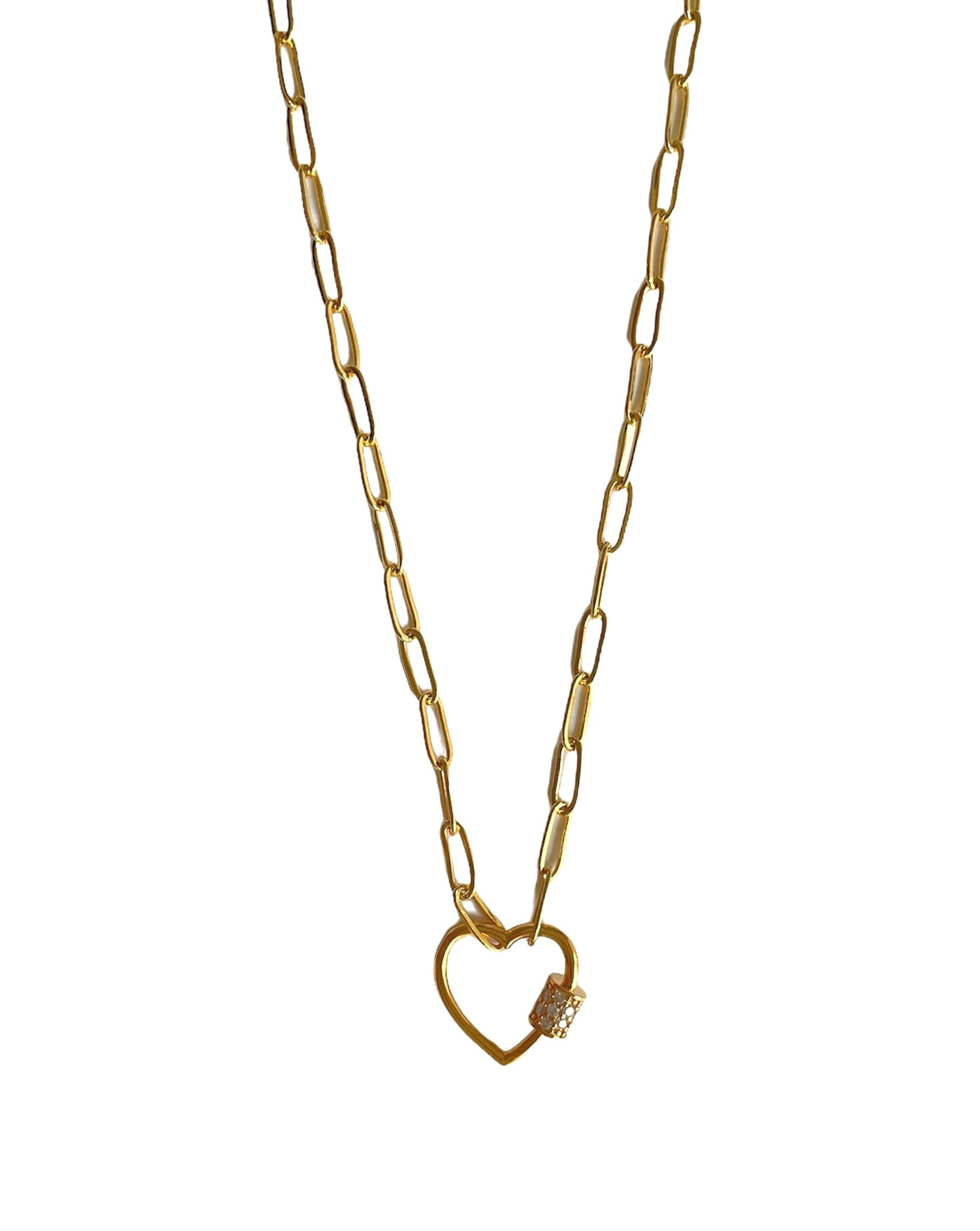 Heart Link Chain - Standout Boutique