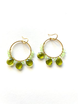 Elluz Emerald Earrings - Standout Boutiquq
